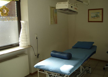 Behandlungsraum fr physiotherapeutische Anwendung